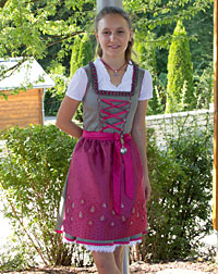 "Megesheim" teenie dirndl 3tlg.