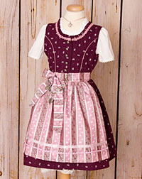 "Medlingen" Dirndl, Bluse, Schürze