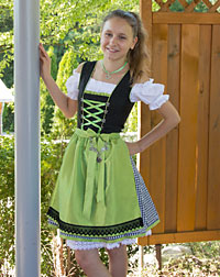 "Monheim" teenie dirndl 3 tlg.