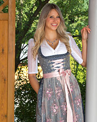 "Mitterfels" Dirndl mit Schürze