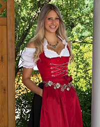 "Nassenfels" dirndl + apron