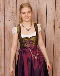 "Neuenmarkt" Dirndl mit Schürze