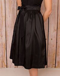 Dirndl-Schürze midi schwarz