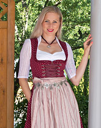 "Ramerberg" dirndl + apron