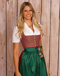 "Rettenbach" Dirndl mit Schürze