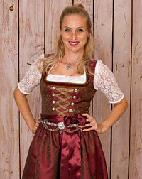 "Rögling" dirndl + apron