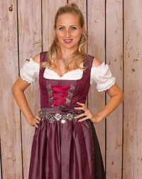 "Ruhpolding" Dirndl mit Schürze