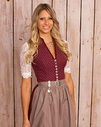 "Salzweg" Dirndl mit Schürze