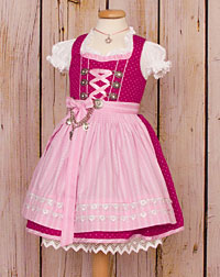 "Schönau" Dirndl, Bluse, Schürze