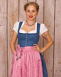 "Schernfeld" Dirndl mit Schürze