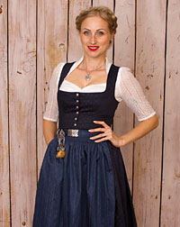 "Schonstett" dirndl + apron