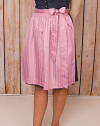 Cotton apron short rose