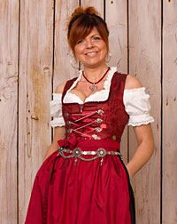 "Schnaittach" Dirndl mit Schürze