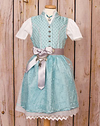 "Seefeld" dirndl, blouse, apron