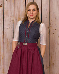 "Schwandorf" Dirndl mit Schürze