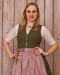 "Schönwald" Dirndl mit Schürze