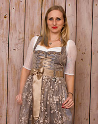 "Schwindegg" dirndl + apron