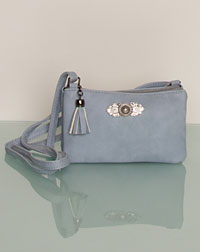 "Lissi" bag light blue