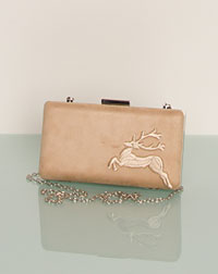 "Linda" Clutch beige