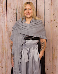 Poncho grey