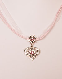 "Herzchen" necklace rose