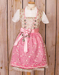 "Teunz" Dirndl, Bluse, Schürze