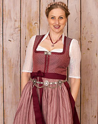 "Tittling" dirndl + apron