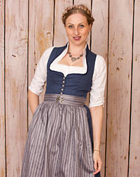 "Thanstein" Dirndl mit Schürze