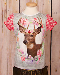 "Hirsch" Kinder Shirt