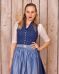 "Trostberg" Dirndl mit Schürze