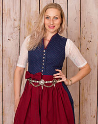 "Valley" Dirndl mit Schürze