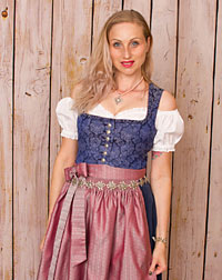 "Uttenreuth" Dirndl mit Schürze