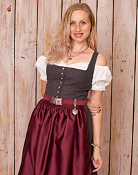 "Unterdießen" dirndl + apron