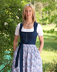 "Waldershof" dirndl + apron