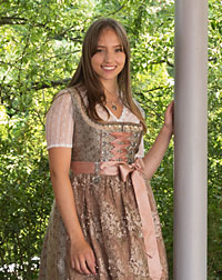 "Weigendorf" Dirndl mit Schürze