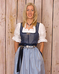 "Walderbach" Dirndl mit Schürze