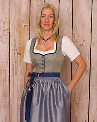 "Weihenzell" dirndl + apron