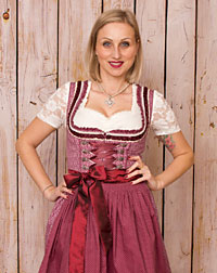 "Wertach" Dirndl mit Schürze