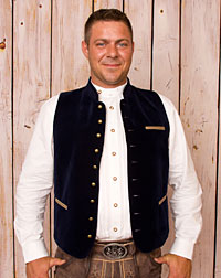 "Wieseth" waistcoat blue