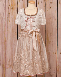 "Zolling" dirndl, blouse, apron