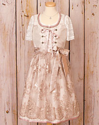 "Aiglsbach" dirndl, blouse, apron