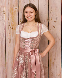 "Amberg" Dirndl mit Schürze