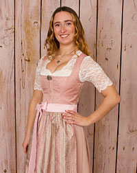 "Alfeld" Dirndl mit Schürze