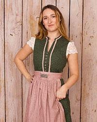 "Amorbach" Dirndl mit Schürze