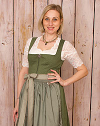 "Arzberg" dirndl + apron