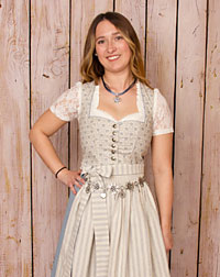 "Abtswind" Dirndl mit Schürze