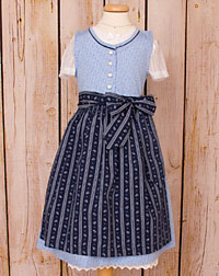 "Bernau" dirndl, blouse, apron