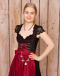 "Bergheim"  dirndl + apron