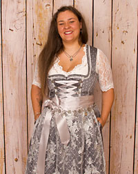 "Buchbach" Dirndl mit Schürze