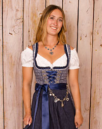 "Böbrach" Dirndl mit Schürze